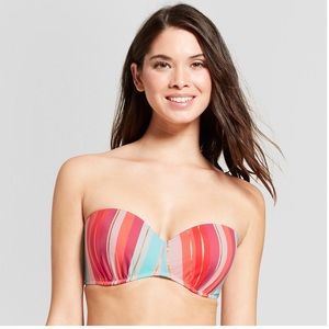 NWT Shade & SHORE Vacay Bandeau Bikini Top